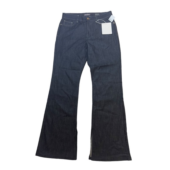 DL1961 Women’s Bridget Bootcut High Rise Instasculpt Jeans Indigo Coated Size 29 - Picture 2 of 14